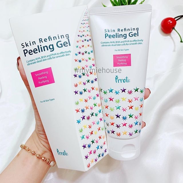 TẨY TẾ BÀO CHẾT CHO DA MẶT SMOOTH PEELING GEL PRRETI