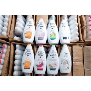 Sữa tắm dove 500ml về 9 màu hàng chuẩn