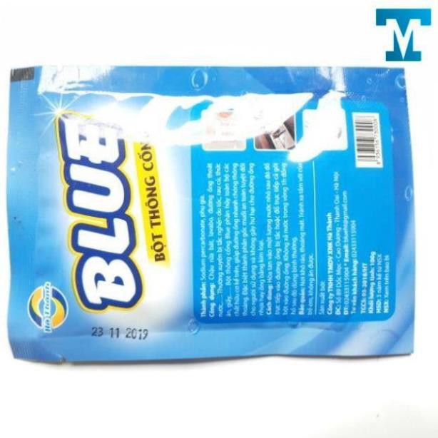 Bột thông cống Blue công nghệ Hàn Quốc - MITUHOME - Giúp bạn xóa bỏ sự lo lắng tắc đường ống cống, tắc bể phốt