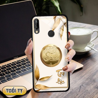Ốp lưng kính 3D 12 con giáp - Huawei Nova 3E
