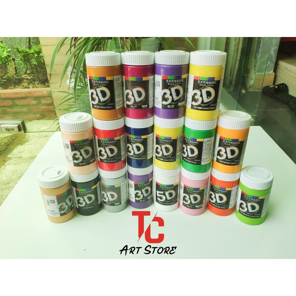 MÀU ACRYLIC 300ML bảng 2