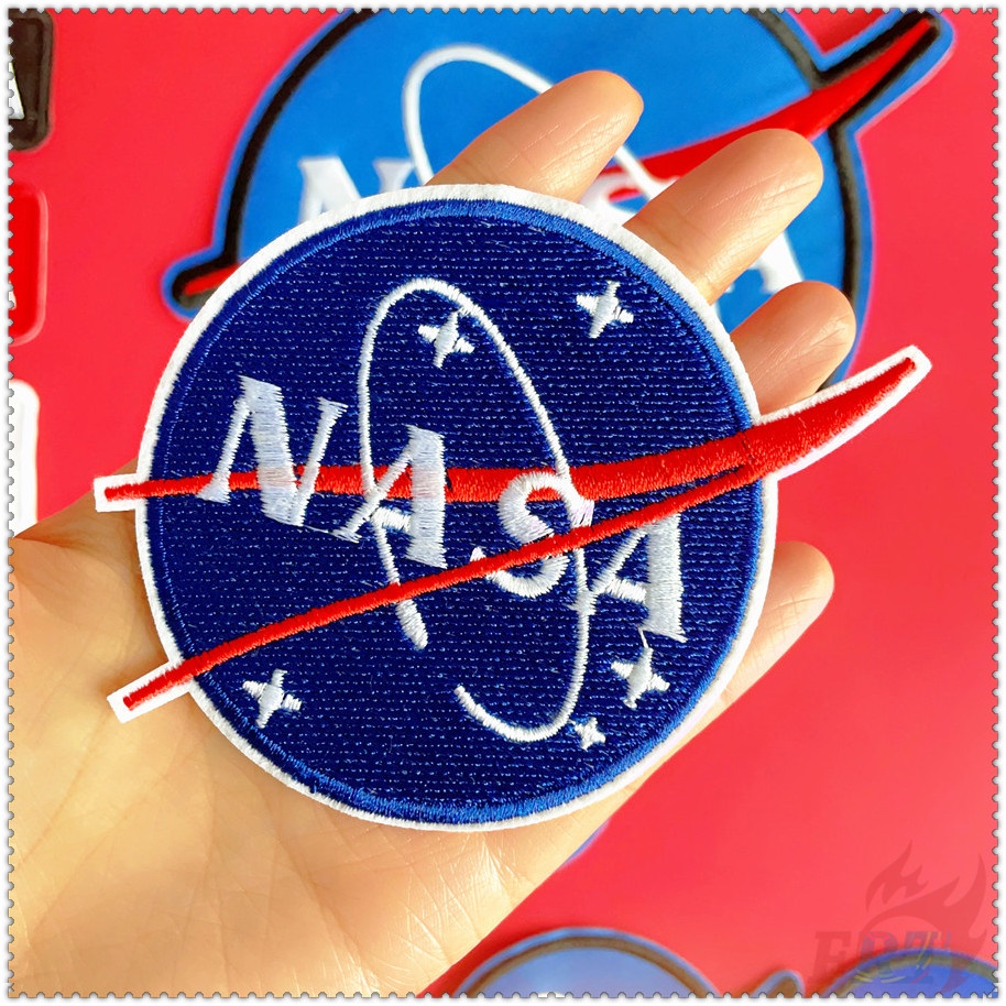 Miếng dán ủi quần áo họa tiết NASA thời trang