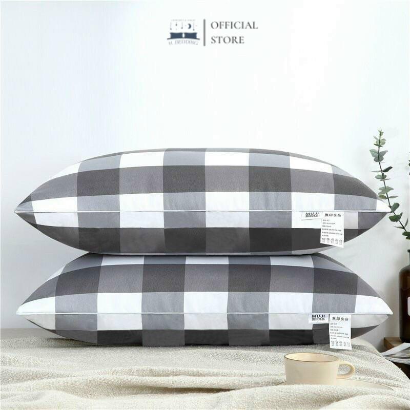 Ruột gối nằm muji,ruột gối bông gòn cao cấp 45x65
