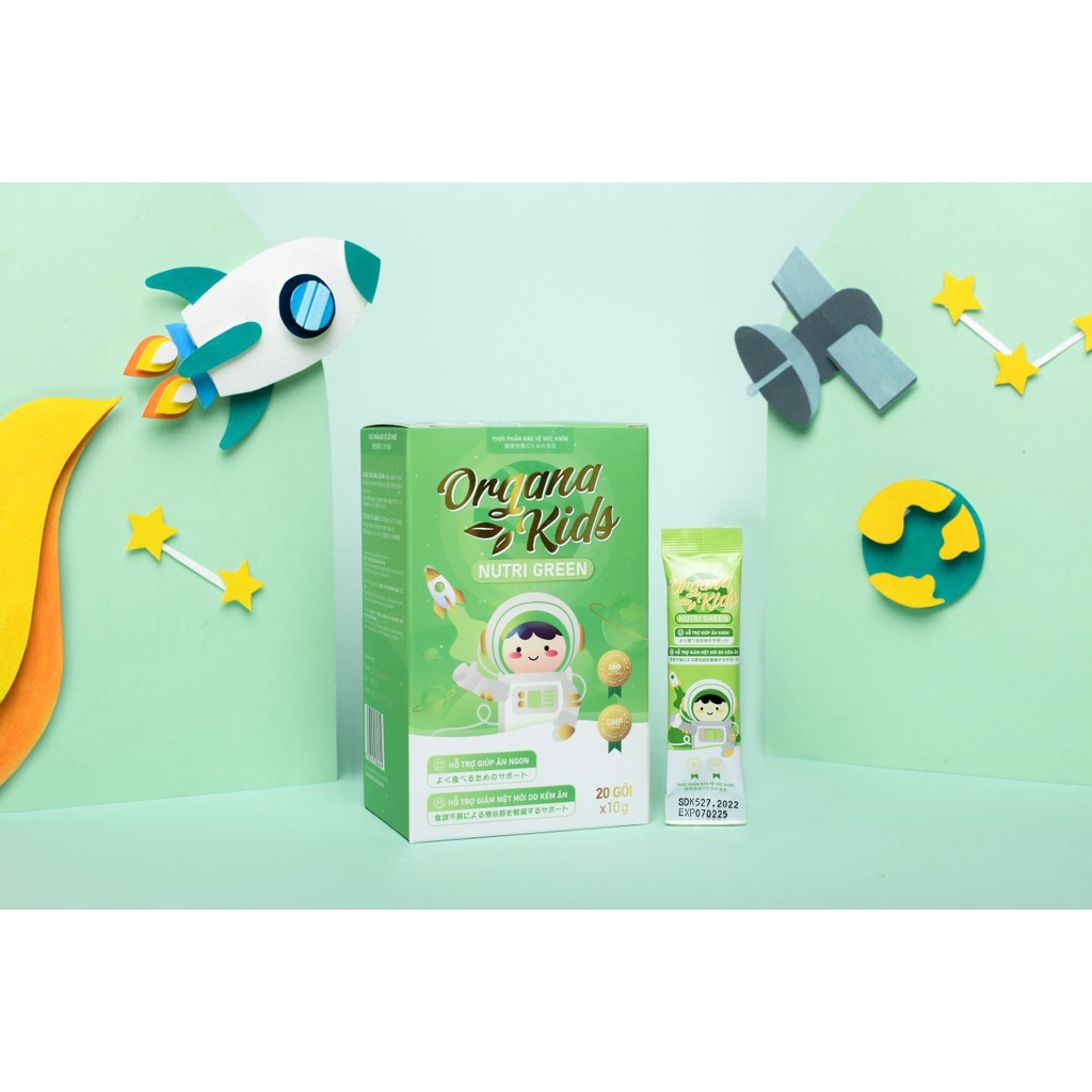 Thạch NUTRI GREEN Laco hỗ trợ giúp bé ăn ngon,1 hộp 20 gói, công nghệ Nhật Bản