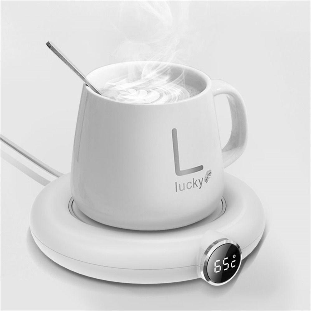 Đế Hâm Nóng Cốc Sữa / Cà Phê Tự Nhiên Sạc USB Tiện Dụng