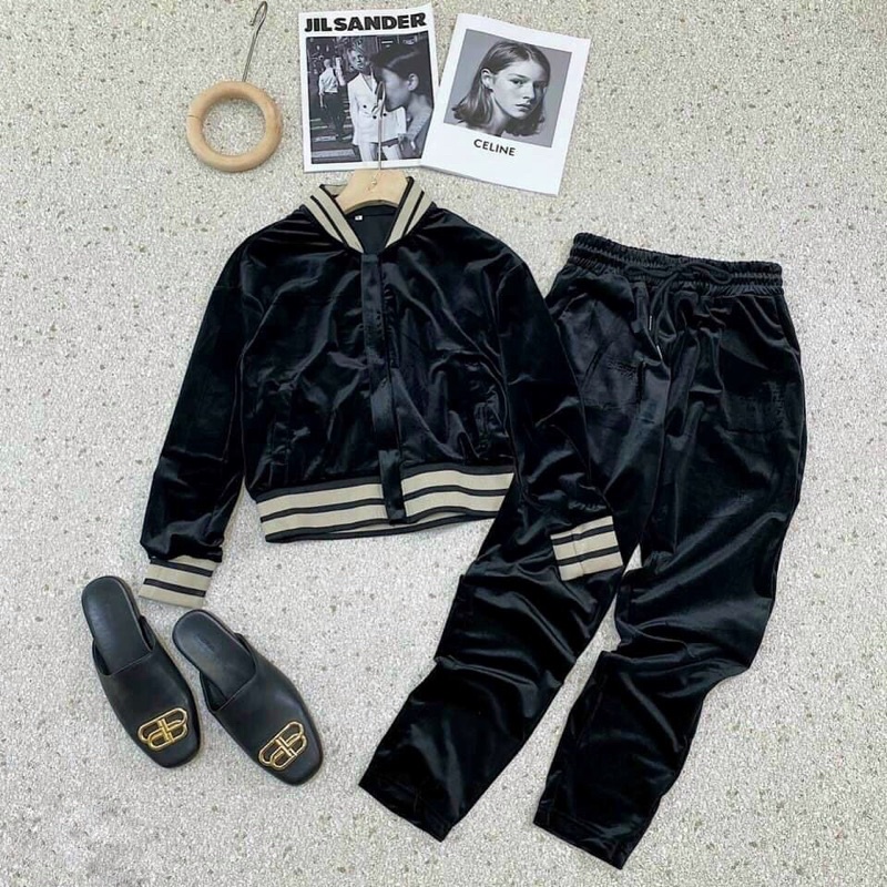 BỘ NHUNG  MẶC NHÀ