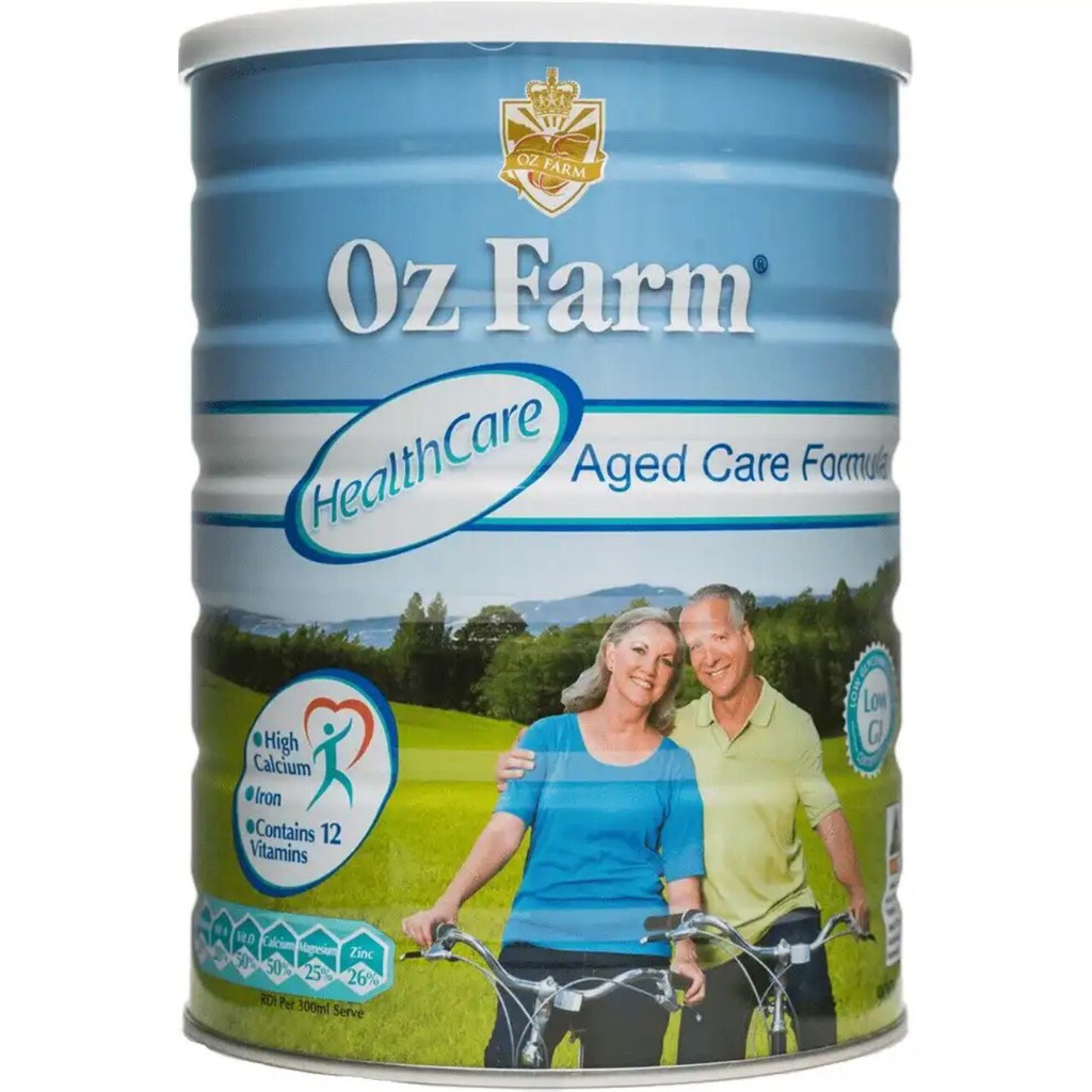 Sữa Oz Farm Health Care Úc 900g dành cho người cao tuổi date T3/3020