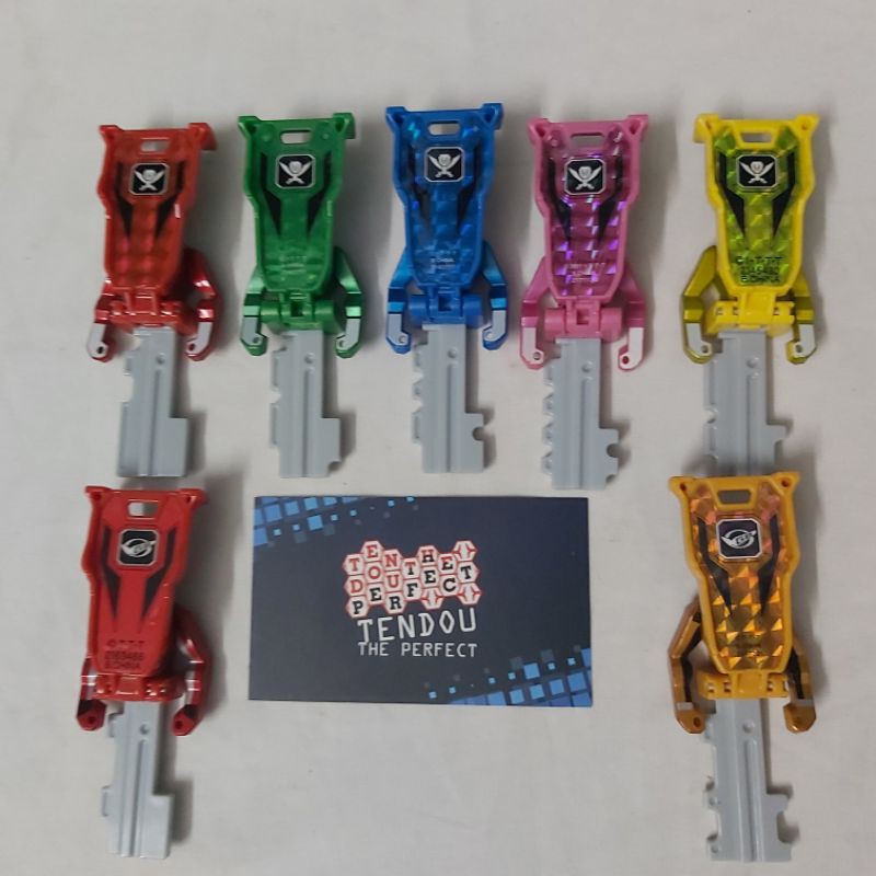 Đồ Chơi Ranger Key Metalic Phản Quang Siêu Đẹp - Siêu Nhân Hải Tặc Gokaiger