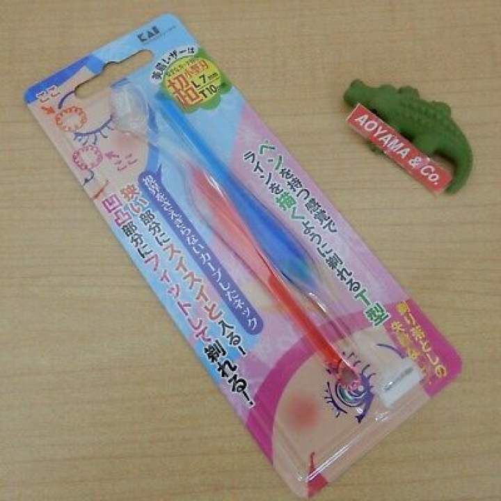 Set 2 dao cạo lông mày lưỡi ngắn KAI