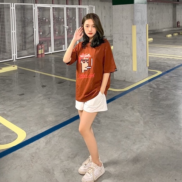 Áo thun tay lỡ WEARIT phông nam nữ chất liệu cotton co dãn 4 chiều, cổ tròn kiểu dáng unisex brother