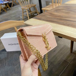 [ảnh thật]☘️Túi Xách Nữ bì thư tag vàng☘️