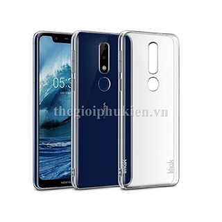 Ốp lưng IMAK Nokia X5/ Nokia 5.1 Plus trong suốt cứng chính hãng