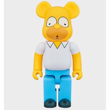 Mô Hình Đồ Chơi Nhân Vật Bearbrick X the Simpson Krusty the Clown & Bartman 400% Lzkail.sg