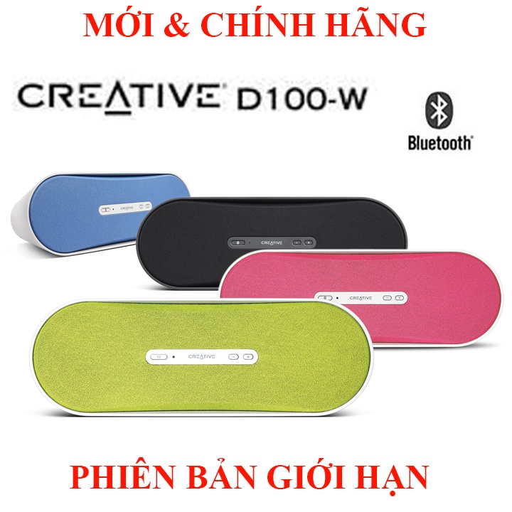 Loa Bluetooth Creative D100-W Phiên Bản Giới Hạn