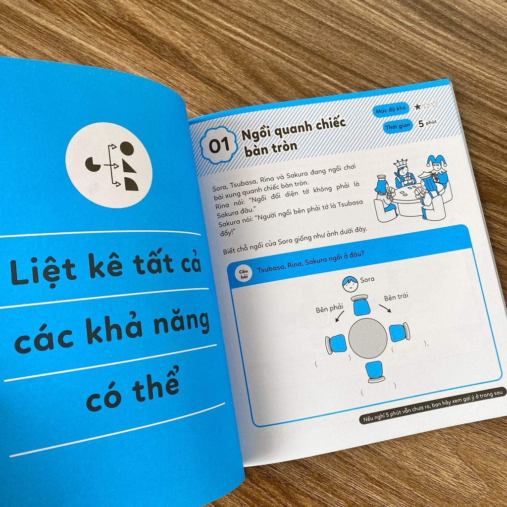 Sách - 5 phút tư duy logic (Tập 1 - Nhập môn)