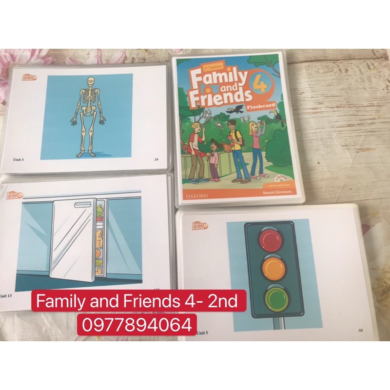 Family and Friends 4- phiên bản 2nd ❤ép plastics đẹp bền