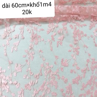 Vải ren thun,ren lưới... hàng khúc.