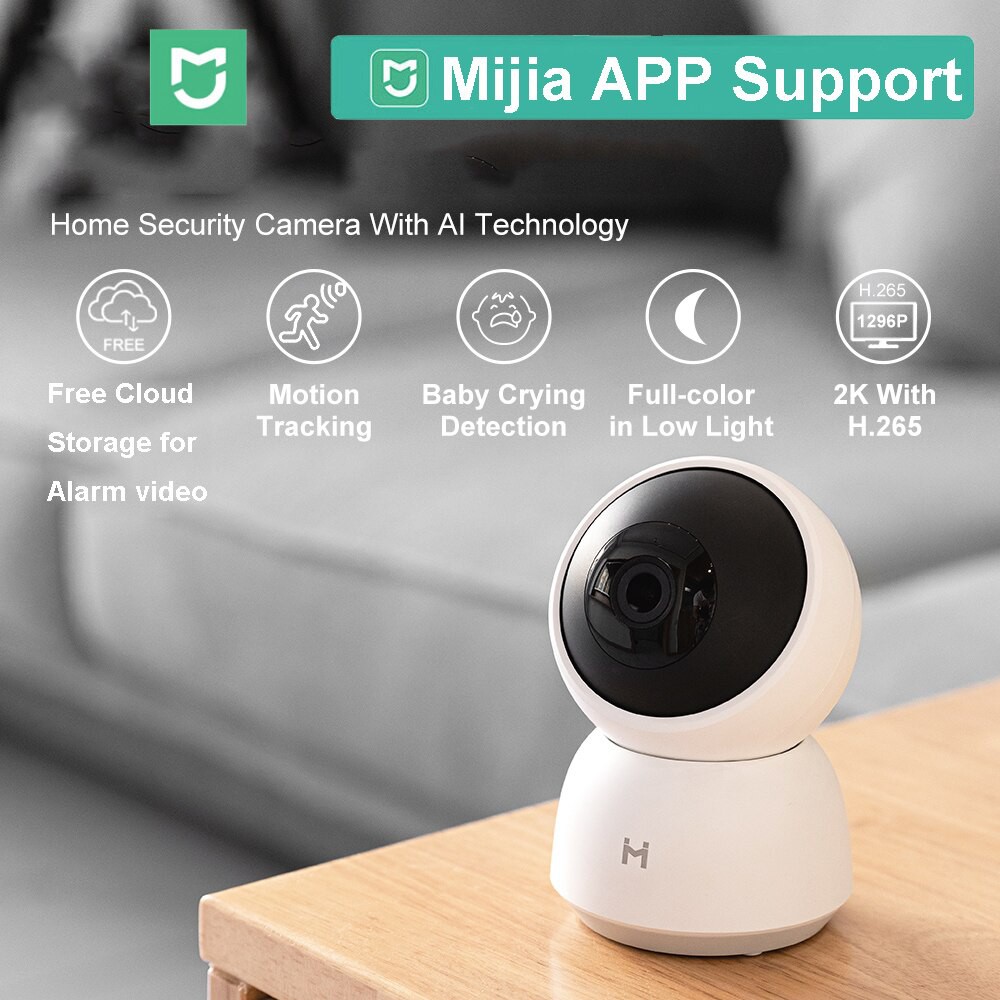 Xiaomi Camera IP Thông Minh 2K 1296P 360 Góc 1080P HD WIFI Hồng Ngoại Quan Sát Ban Đêm