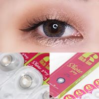 Kính Áp Tròng 1 Ngày Màu Xám Tây Rich Ann Shine Gray Lens Hàn Quốc Nội Địa Cao Cấp Đeo 24H Thoải Mái