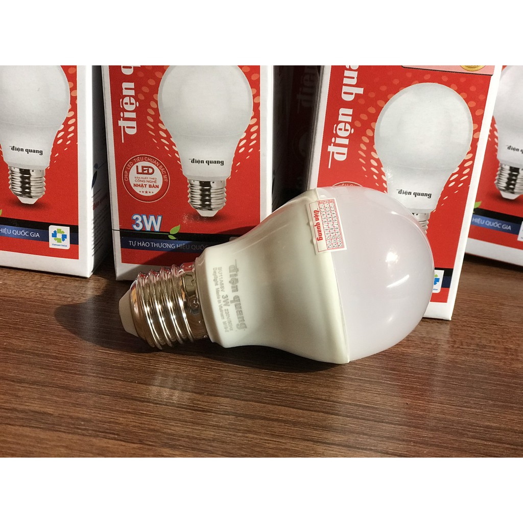 Đèn led Bulb Điện Quang  3W bảo hành 2 năm