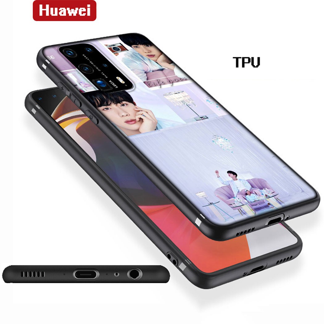 Ốp điện thoại Silicon mềm hình BTS IQI61 cho HUAWEI HONOR 7A PRO 8 9 LITE 7C 7X 8A 8X 8C