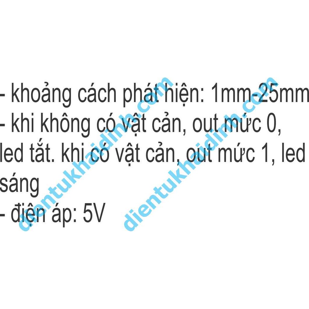 MODULE TCRT5000 THU PHÁT HỒNG NGOẠI DÒ LINE, OUT: DO KDE0364