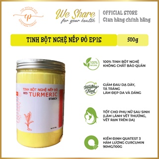 Tinh bột nghệ nếp đỏ nguyên chất Epis hũ 500g