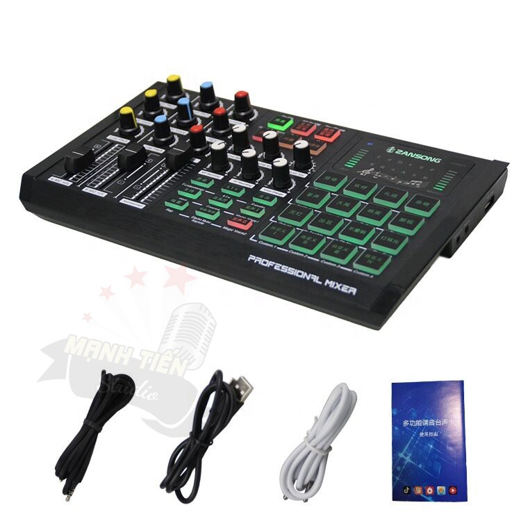 [GIÁ SỈ] SoundCard Livestream S8 - lọc nhiễu được tạp âm - 9 hiệu ứng âm thanh- hát karaoke, livetream fb bán hàng