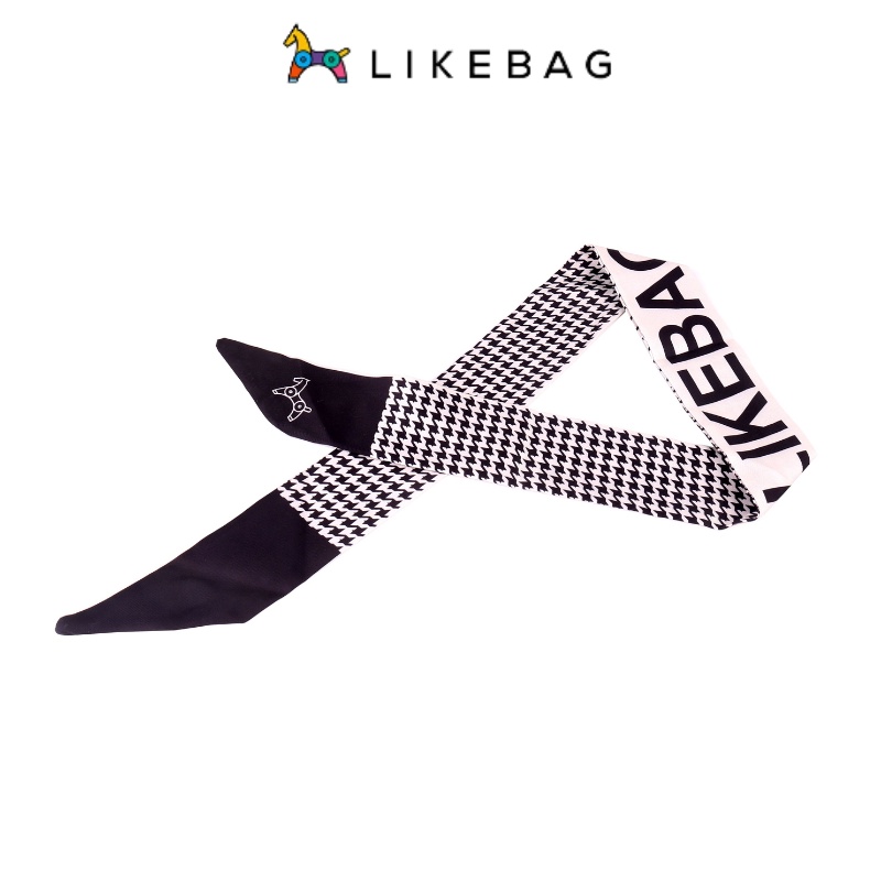 Khăn lụa trang trí túi xách Likebag