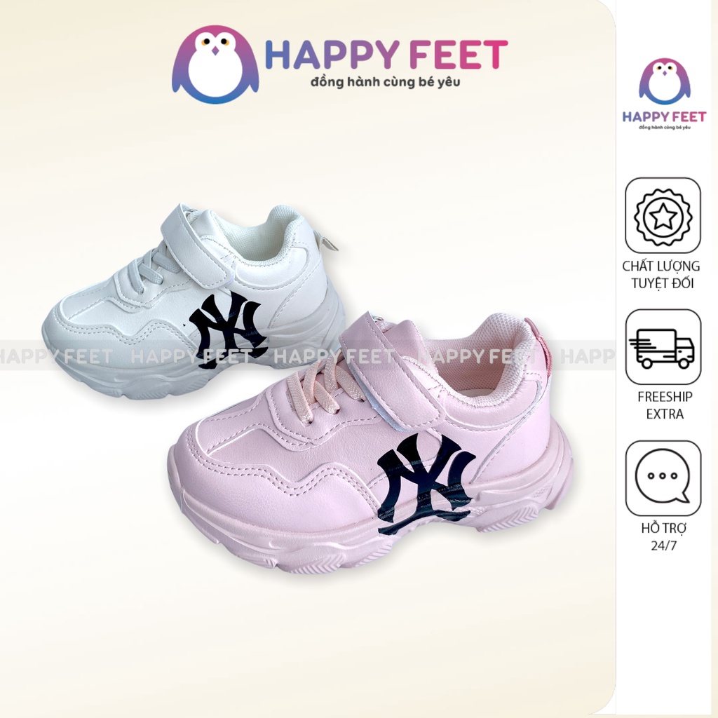 Giầy thể thao thời trang NY trẻ em Happy Feet cho bé gái 3-9 tuổi- NoNY