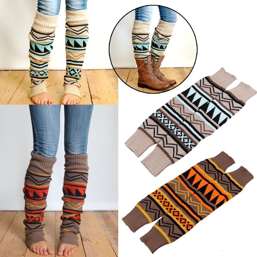 Tất Dệt Kim Giữ Ấm Chân Thời Trang Mùa Đông