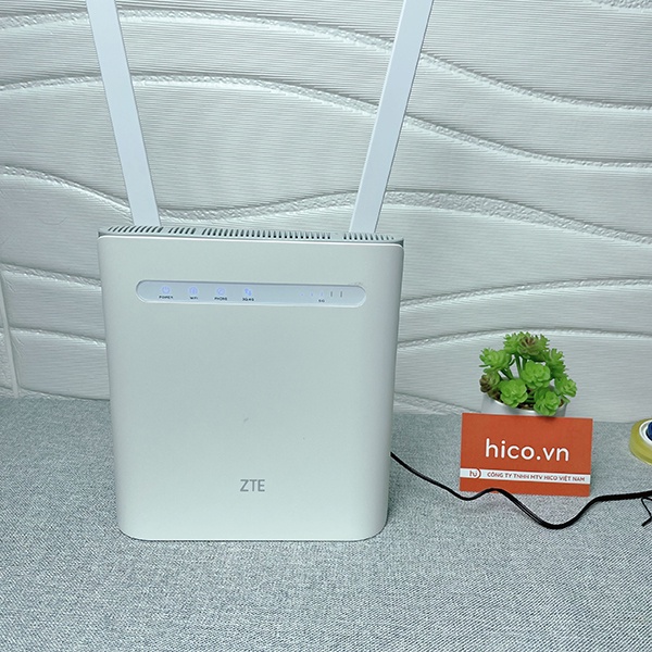 Bộ Phát Wifi 4G ZTE MF286 LTE CAT 6 Tốc độ 300Mbps, 2 băng tần 5Ghz và 2,4Ghz, hỗ trợ cổng LAN, TEL Cắm Cố Định 24/24