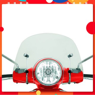 [CAO CẤP] Kính chắn gió Vespa GTS thời trang loại thấp (Tặng ToolKit tự lắp trị giá 100k)