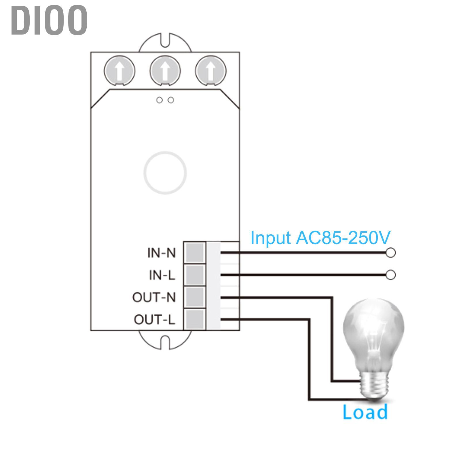 Công Tắc Cảm Biến Lò Vi Sóng Tdl-1913 5.8ghz Ac85-250V