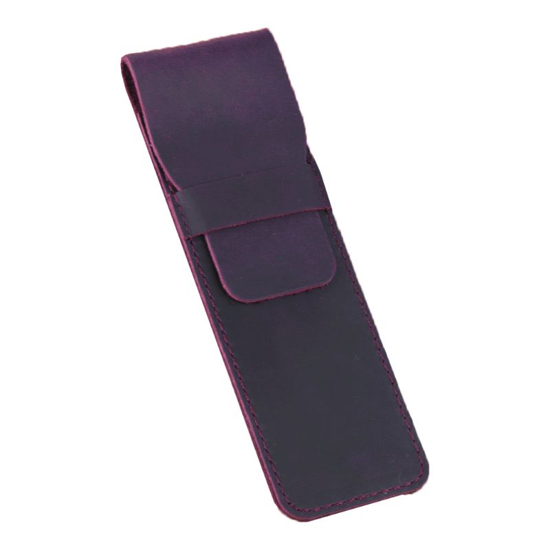 Vỏ Da Đựng Bút Chì Phong Cách Retro