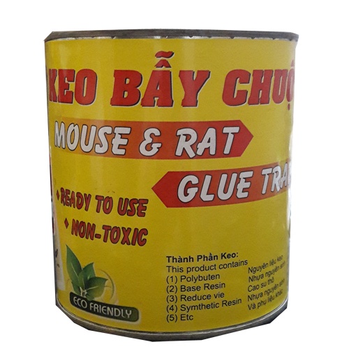 Keo Dính Chuột - Lon 800g - Dùng Để Bẫy Chuột Lớn
