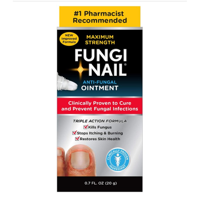 Fungi Nail Mỡ Bôi Chống Nấm Móng Tay và Chân 20g