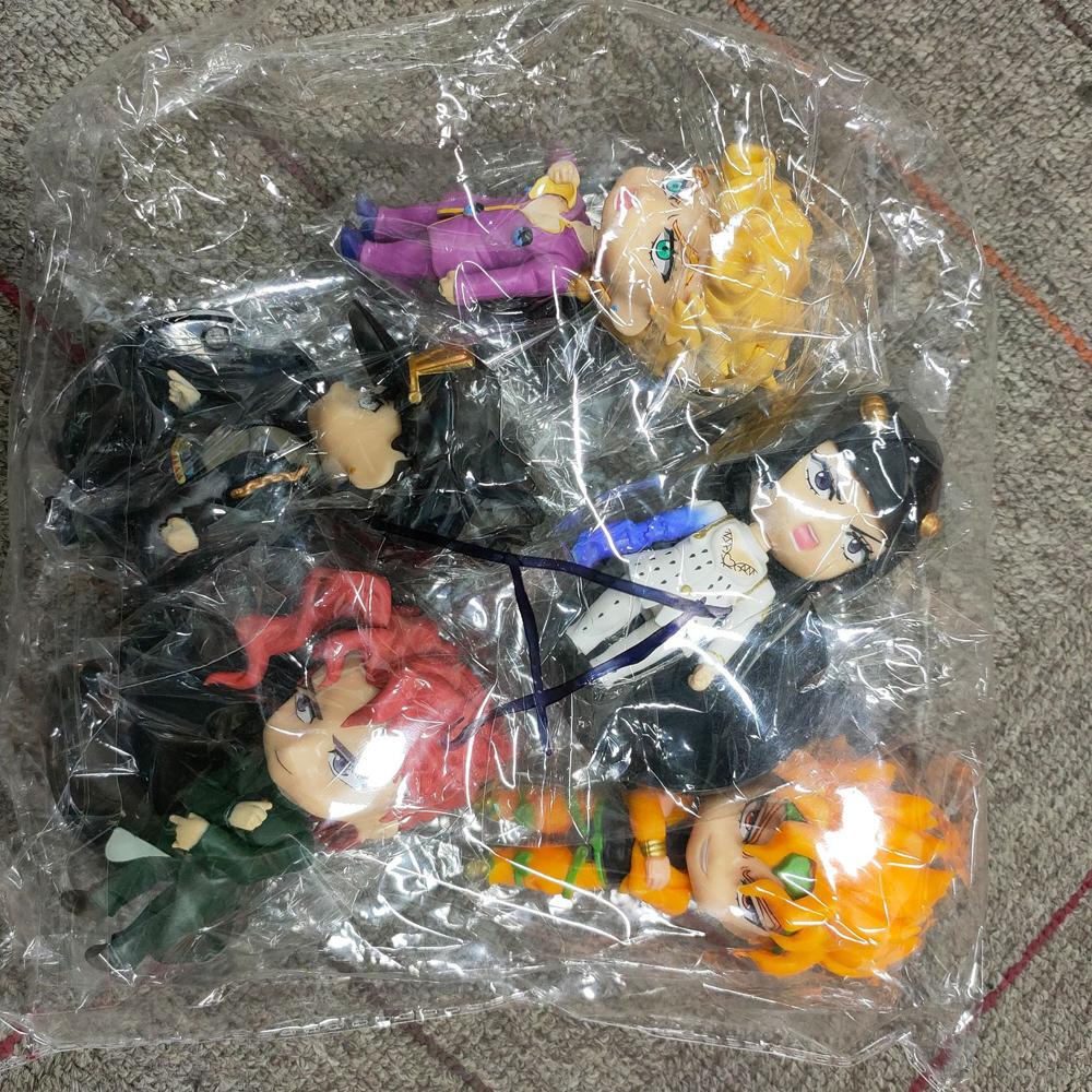 Set 5 Nhân Vật Anime Jojo Bizarre Adventure Chất Liệu PVC