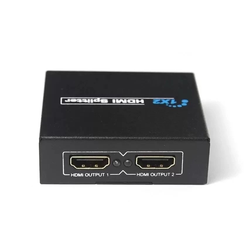 Bộ chia HDMI 1 ra 2 – HDMI Splitter 1x2 - chia cổng ra 2 màn hình TV, máy chiếu