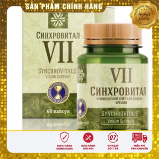 Synchrovital VII - Bảo vệ thị lực theo thứ tự thời gian