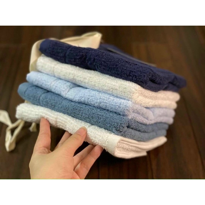 Khăn cotton xuất Hàn xịn, đẹp. Kích thước 40*80cm