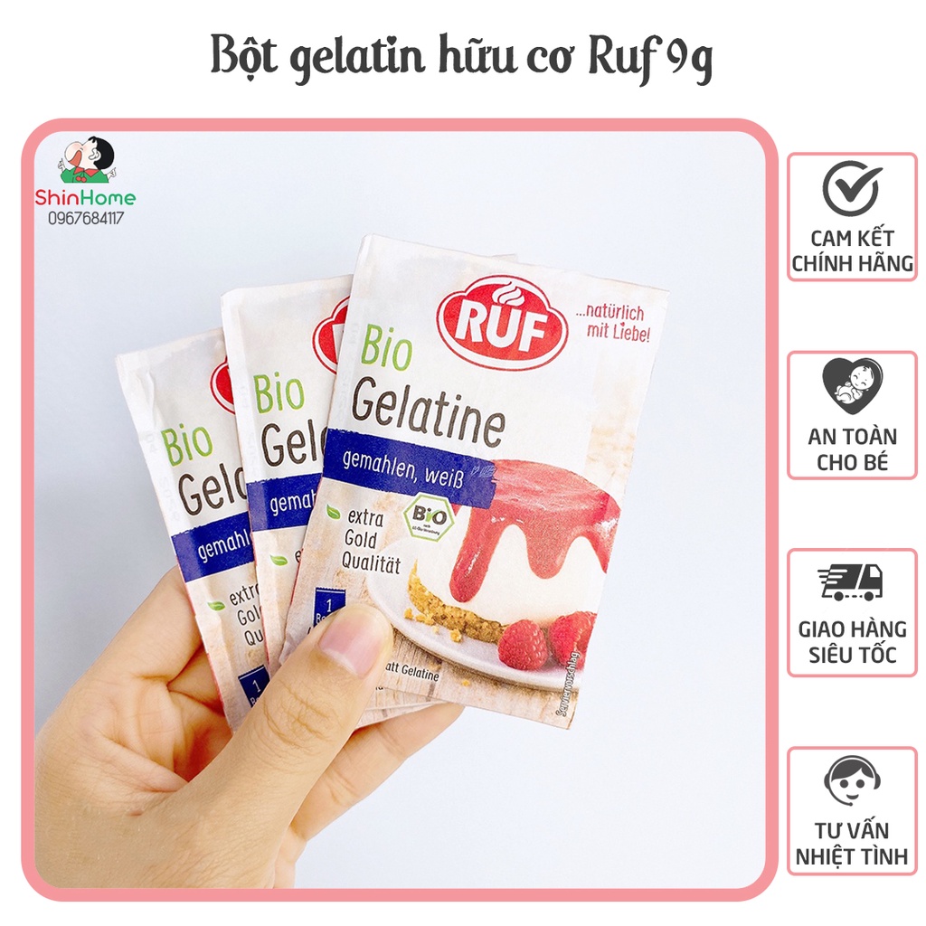 Bột hữu cơ cho bé ăn dặm tổng hợp (bột mì, bột năng, bột gelatine, bột bắp, bột pancake...)