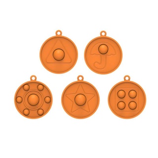 Squid game pop it Móc khóa hình chiếc ô mini xinh xắn