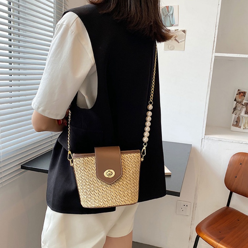 Túi Xách Đeo Chéo Da Giả Thời Trang Hàn Cho Nữ