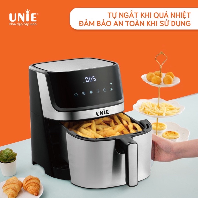 Nồi chiên không dầu UNIE UE-600 (6.5 Lít) - Hàng chính hãng