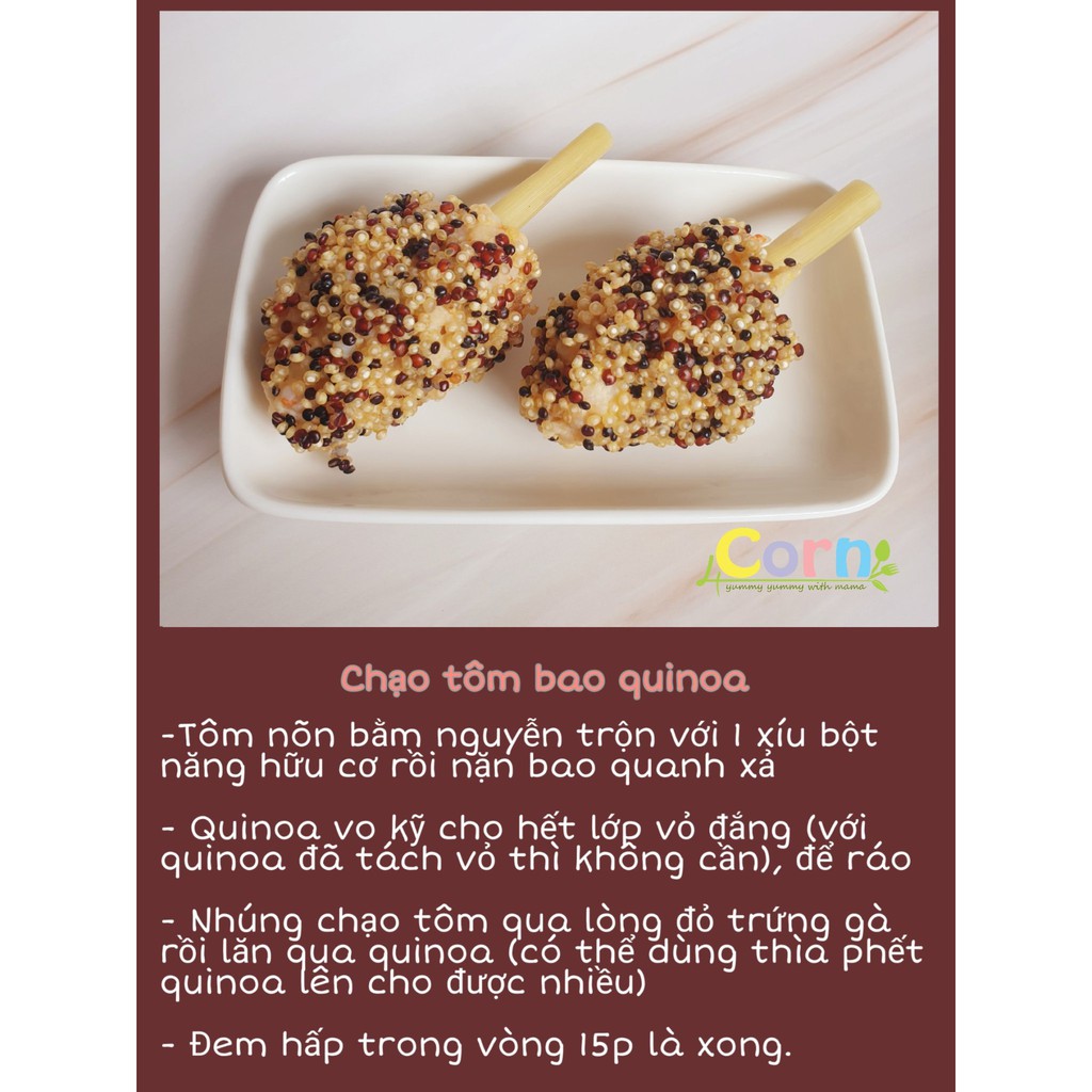 Diêm mạch (quinoa) hữu cơ 3 màu Bio Planet