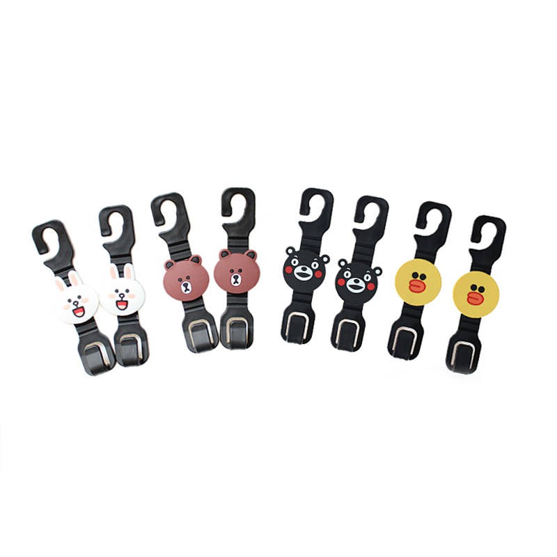 Móc treo đồ gắn ghế xe hơi thiết kế xinh xắn thời trang
