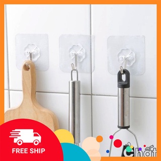 (LOẠI 1) Set 10 Móc dính treo tường siêu hít GDTA