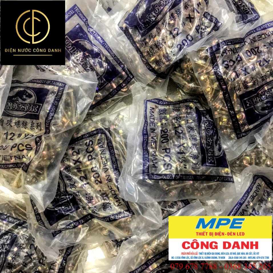 Bịch vít bắn tôn Chữ D