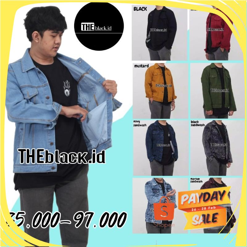 Áo Khoác Jean / Áo Khoác DENIM Casul Road Prop TOP / Áo Khoác Jean / Pay For Placed Dành Cho Nam